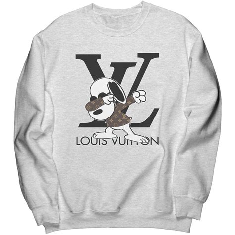 snoopy louis vuitton|Snoopy shirts with twists.